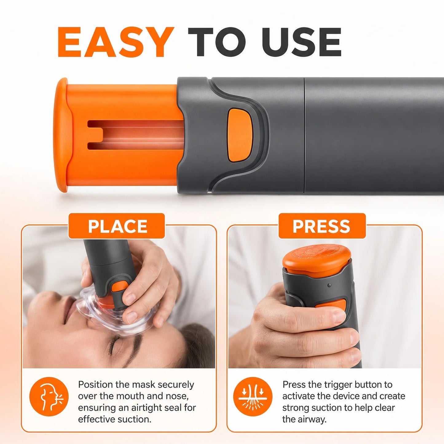Nilora™ Anti-choking rescue device