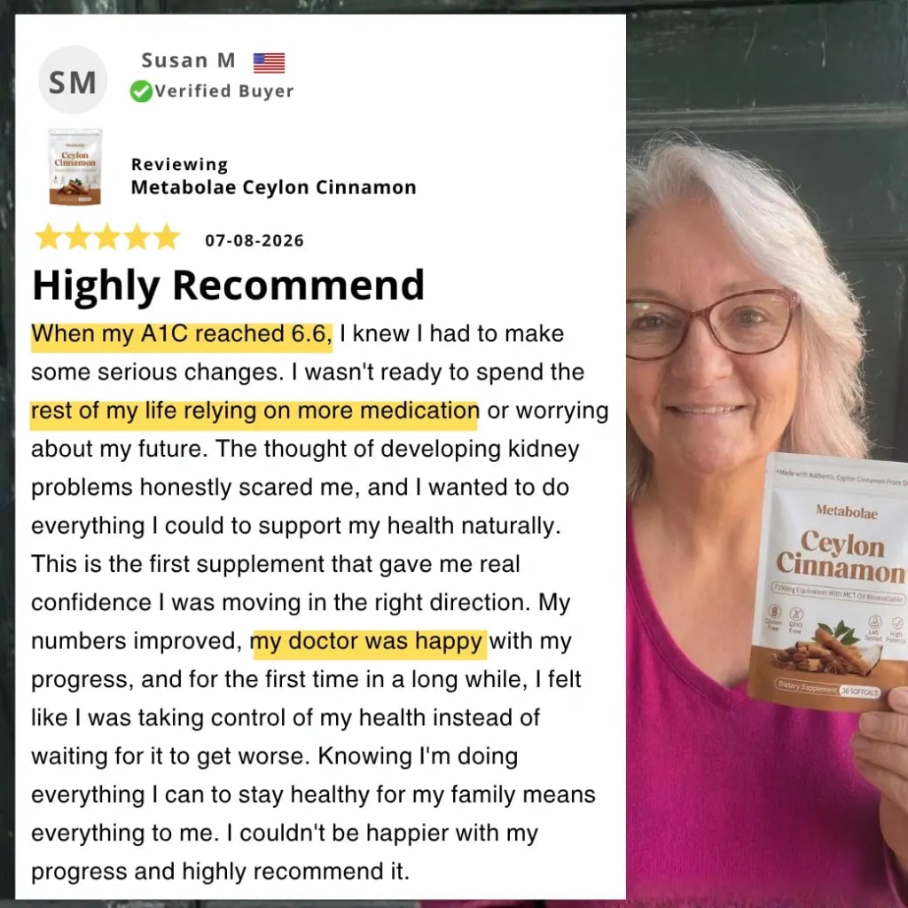 Ceylon Cinnamon 7200mg Equivalent with MCT Oil