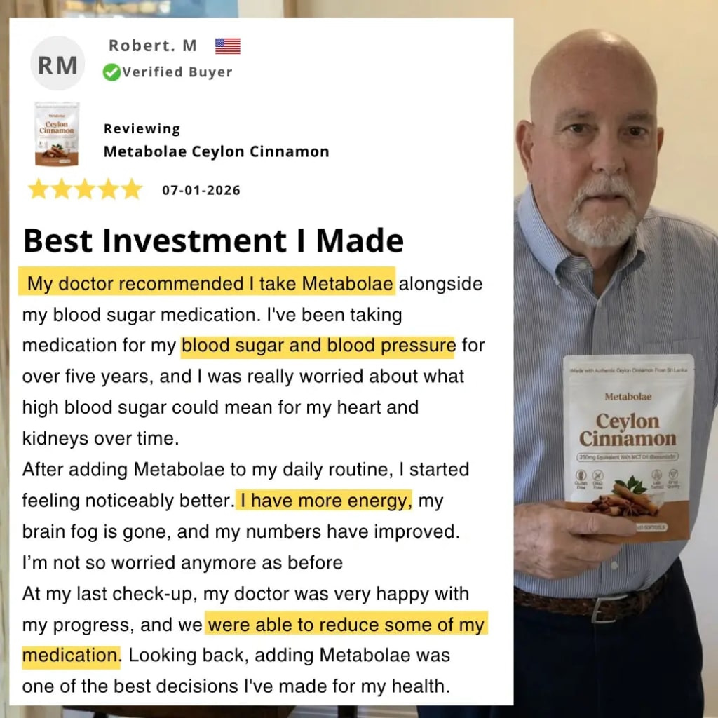 Ceylon Cinnamon 7200mg Equivalent with MCT Oil